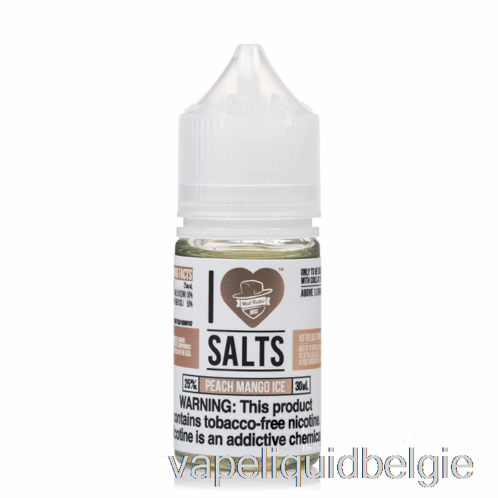 Vape Smaken Perzik Mango-ijs - Ik Hou Van Zouten - 30ml 50mg